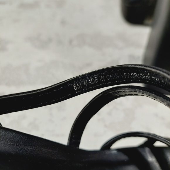 New ABOUND Nester Strappy Platform Sandal In Black X49 - Picture 12 of 13